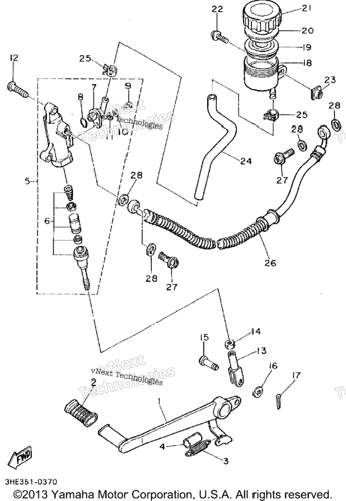 Rear Master Cylinder