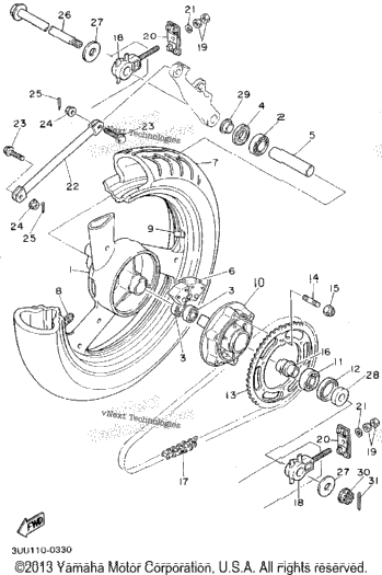 Rear Wheel