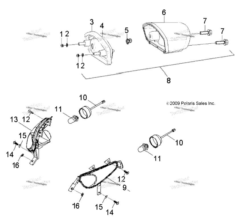 Electrical, Headlightand Taillight