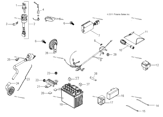Electrical, Switches, Harness & Parts