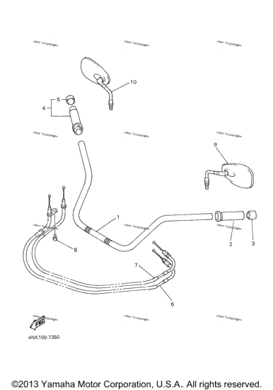 Steering Handle Cable
