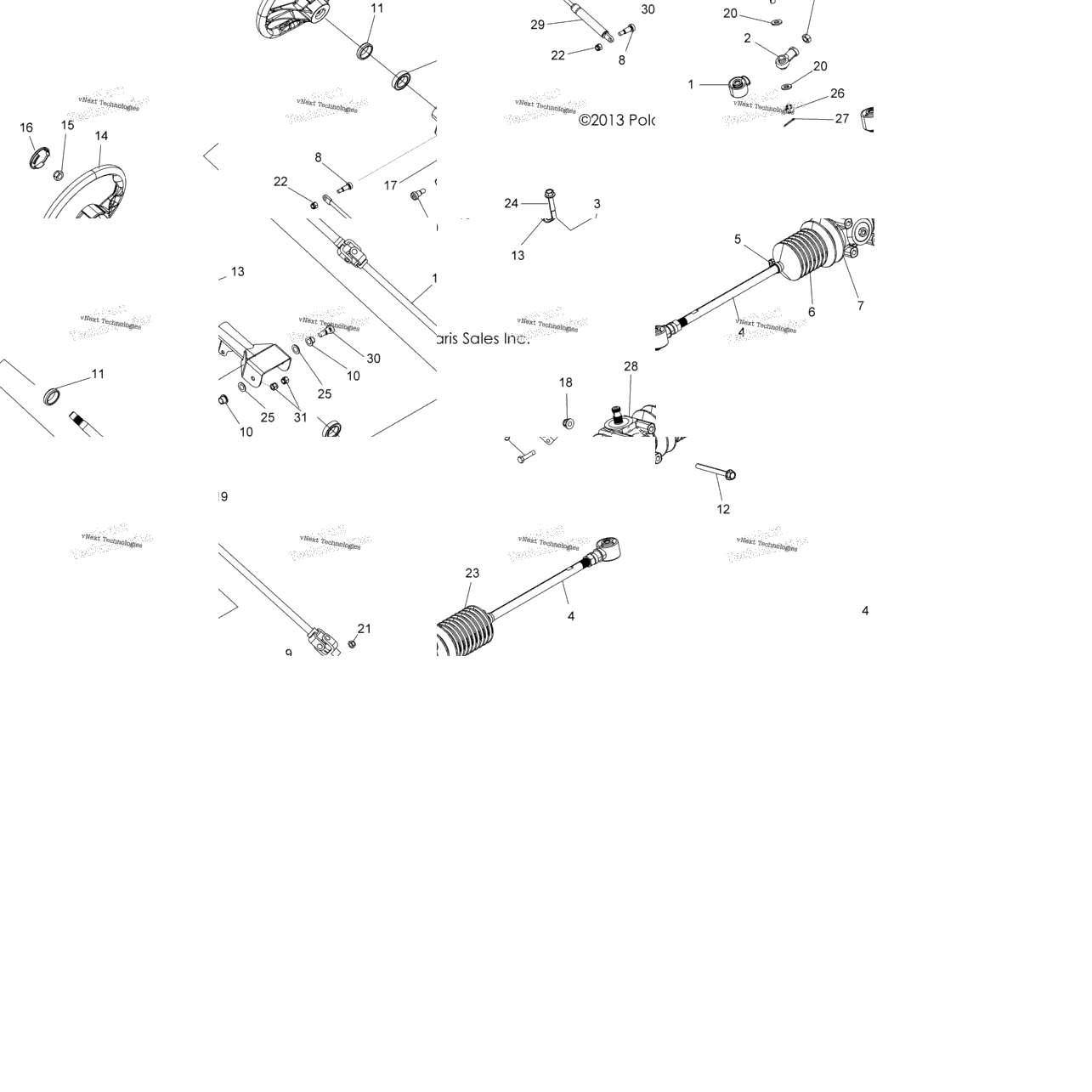 Steering, Steering Asm. A16daa57n1