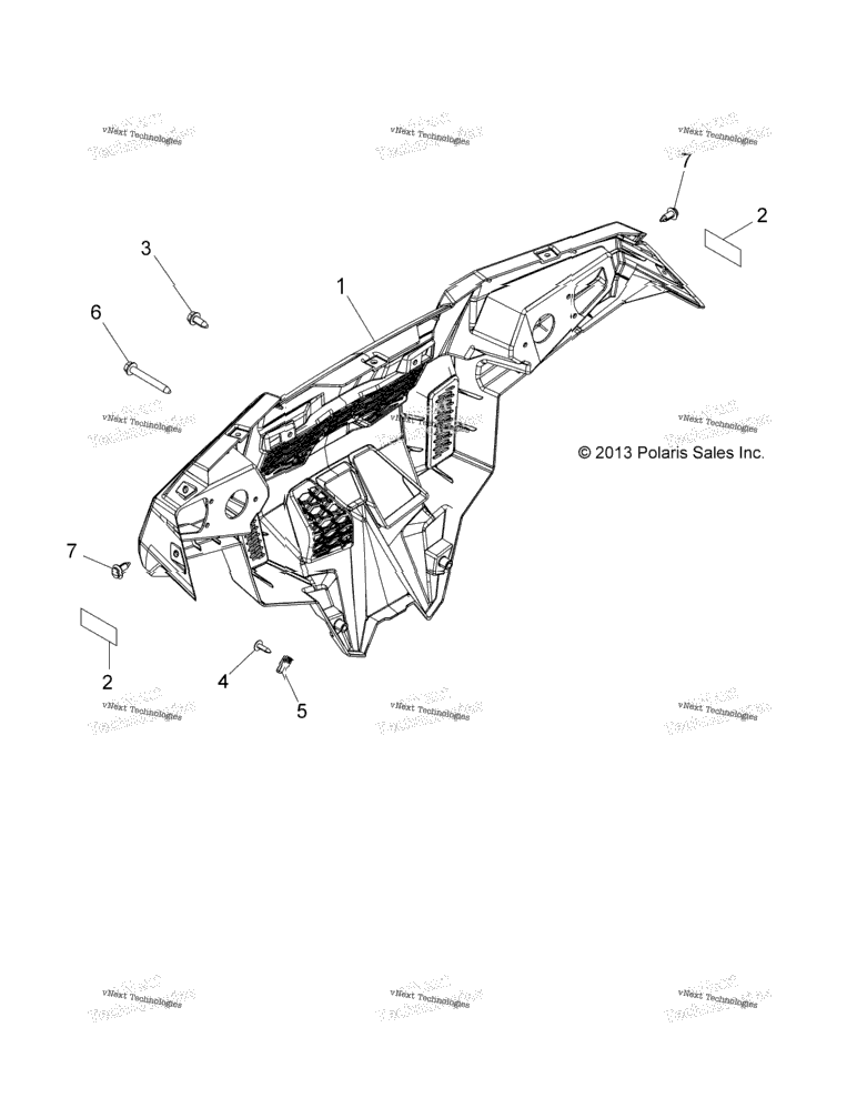 Body, Bumper, Rear