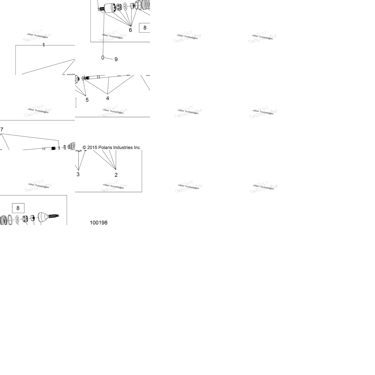 Drive Train, Front Half Shaft