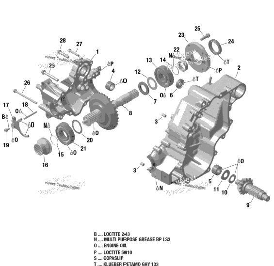 Rotax - Gear Box 1 - 420684828