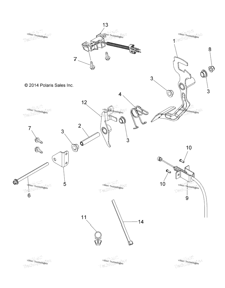 Engine, Throttle Pedal