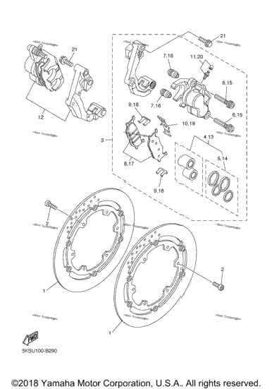 Front Brake Caliper