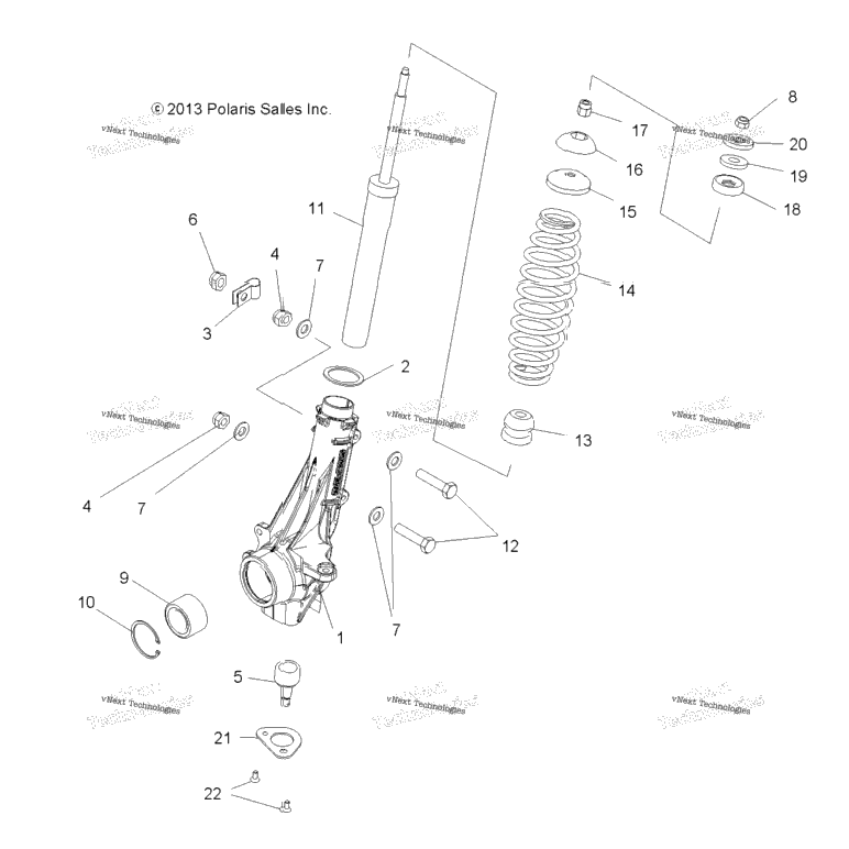 Suspension, Front Strut