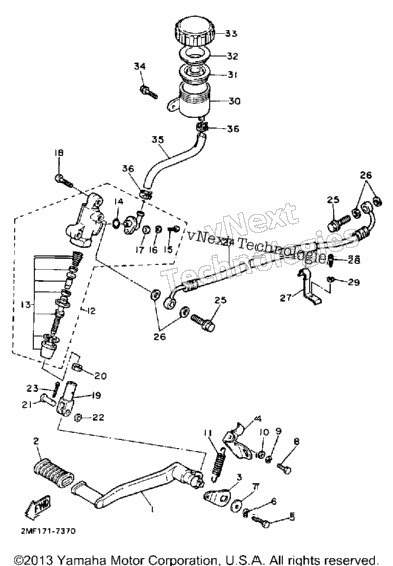 Rear Master Cylinder