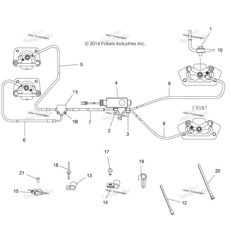 Brakes, Brake Lines And Master Cylinder
