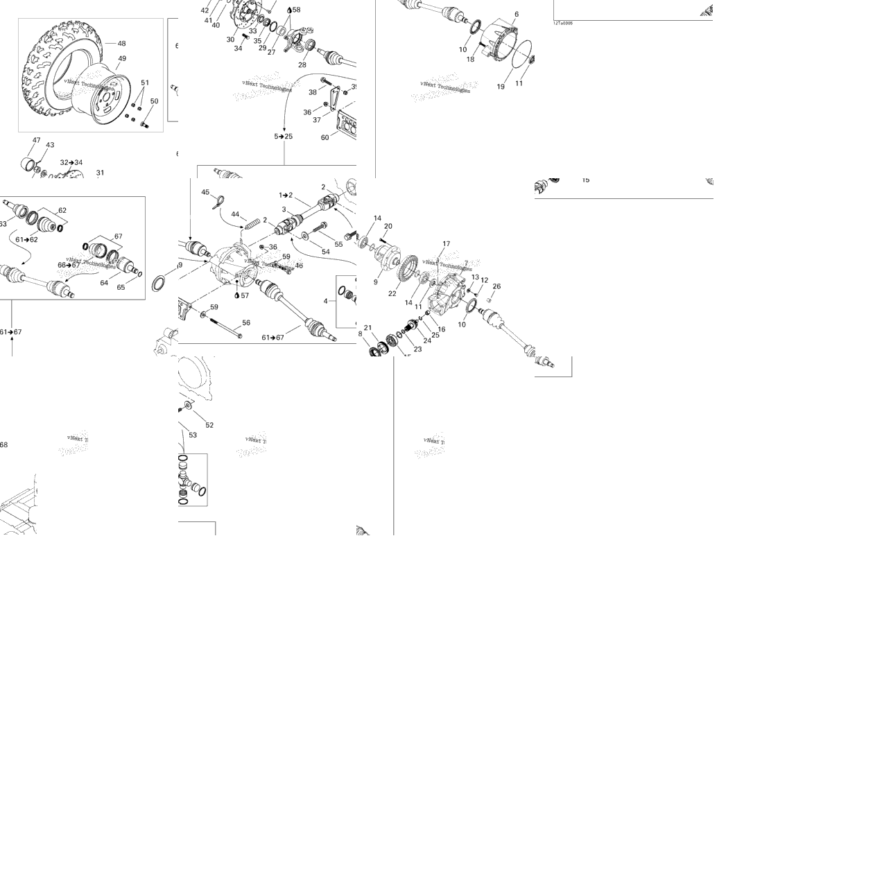 Drive System, Front