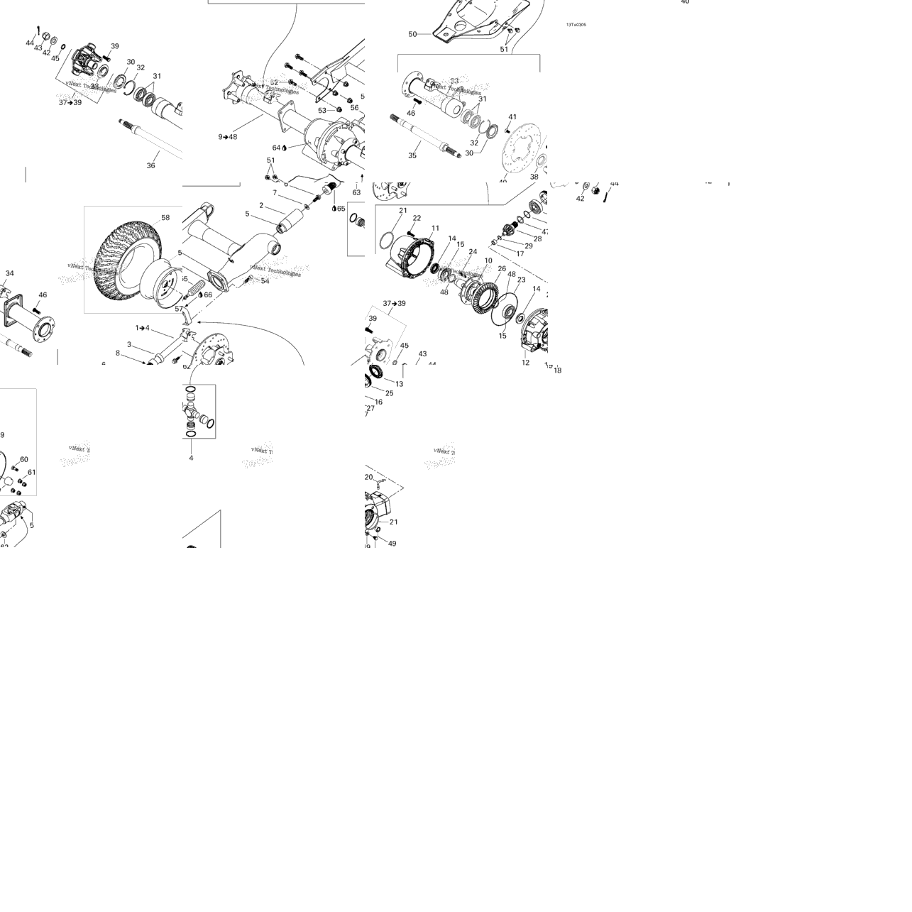Drive System, Rear