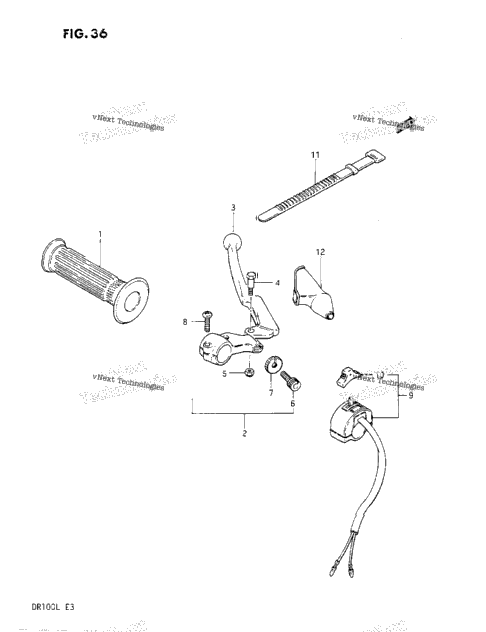 Left Handle Switch
