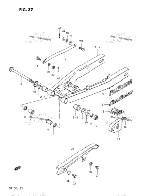 Rear Swinging Arm
