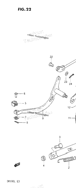 Stand-Rear Brake