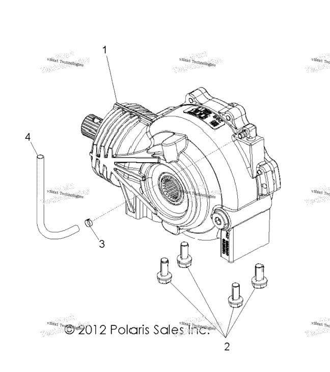 Drive Train, Front Gearcase Mounting
