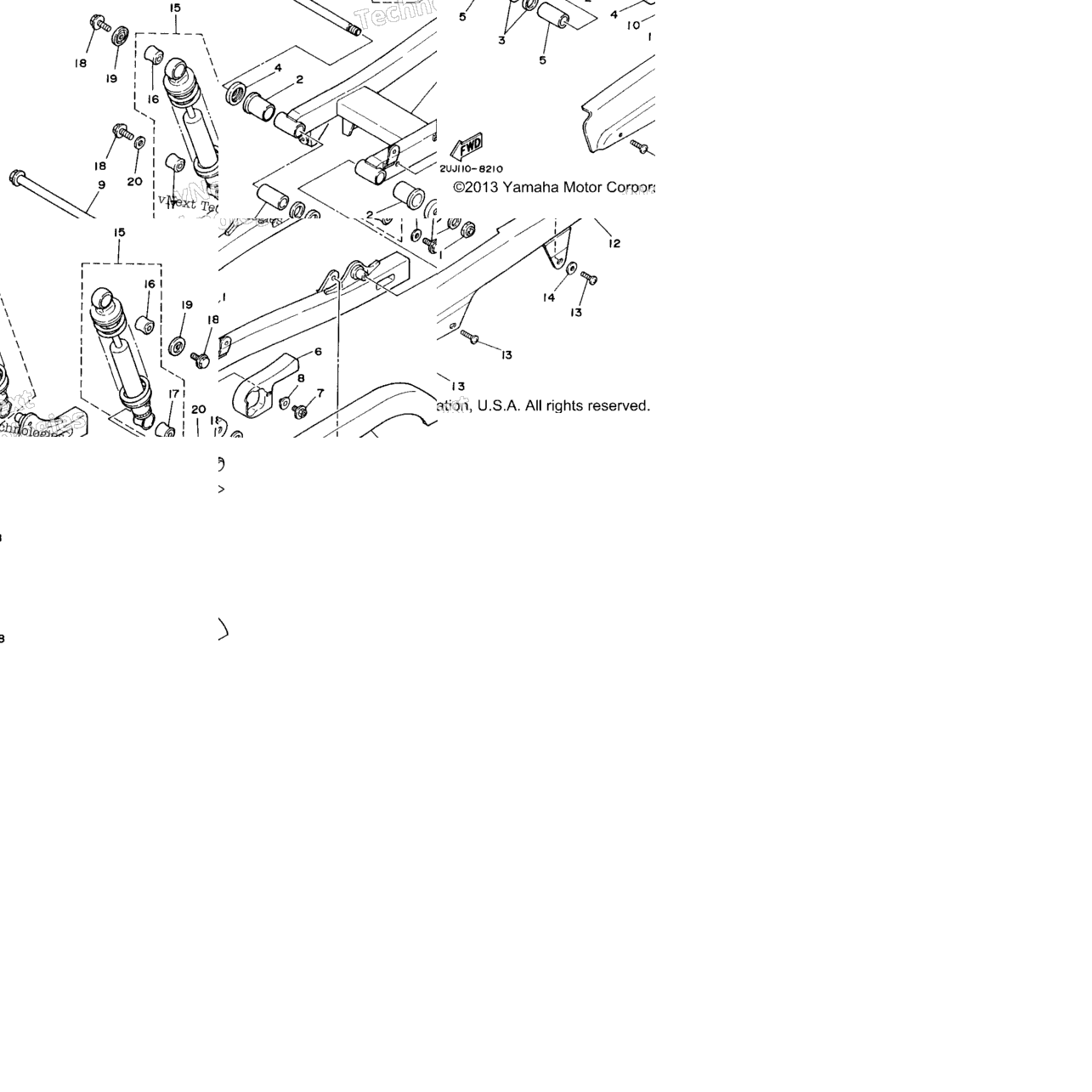 Rear Arm Suspension
