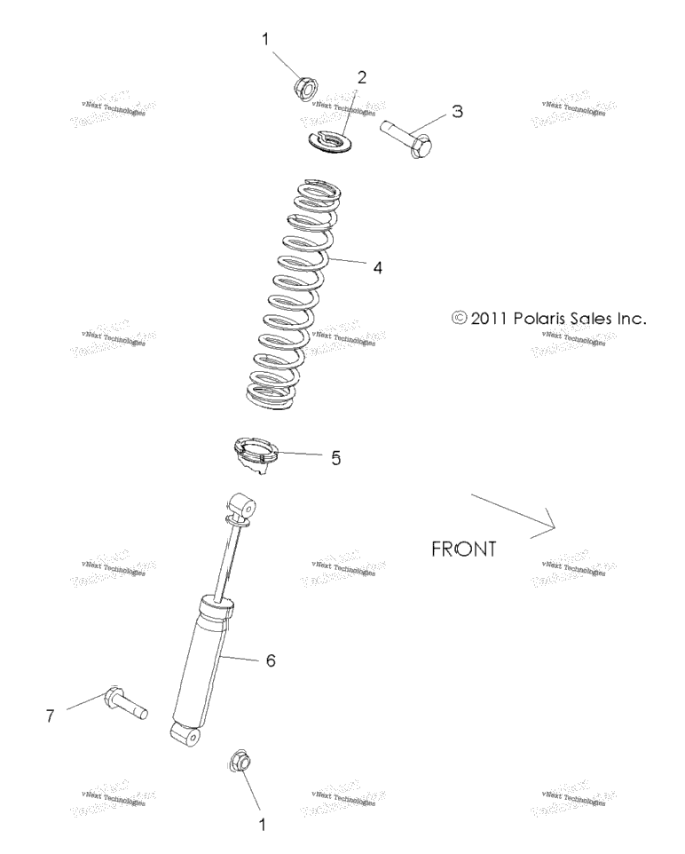 Suspension, Rear Shock Mounting