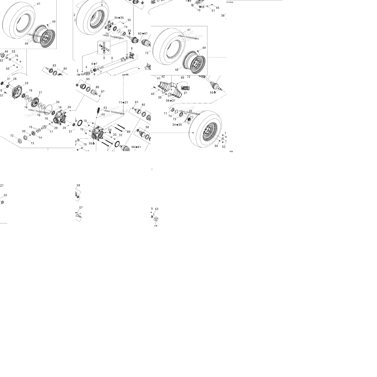 Drive System, Rear, Xt