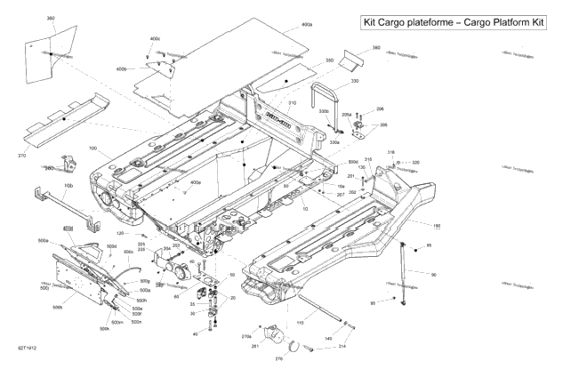 Cargo 6X6 - Cargo Platform Kit