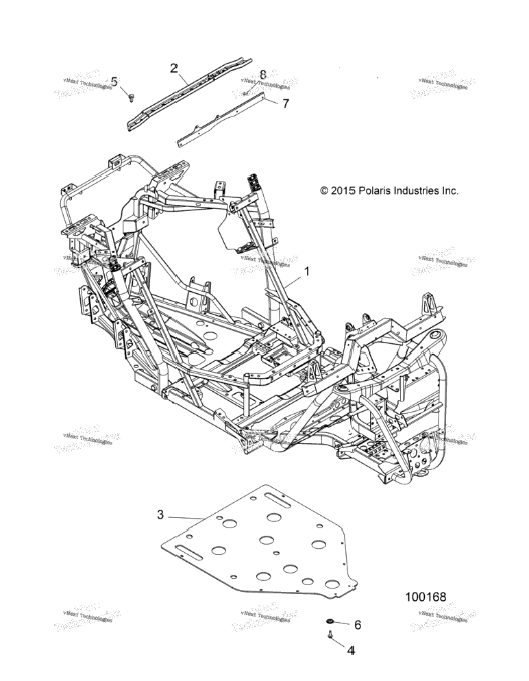 Chassis, Main Frame And Skid Plate