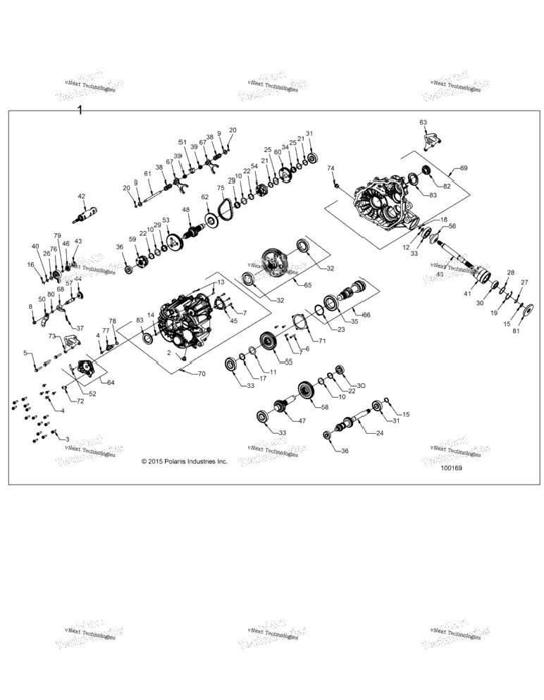 Drive Train, Main Gearcase