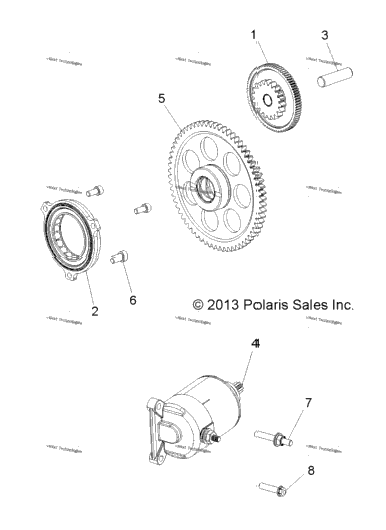 Engine, Starter Drive