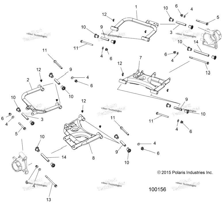 Suspension, Rear Control Arms