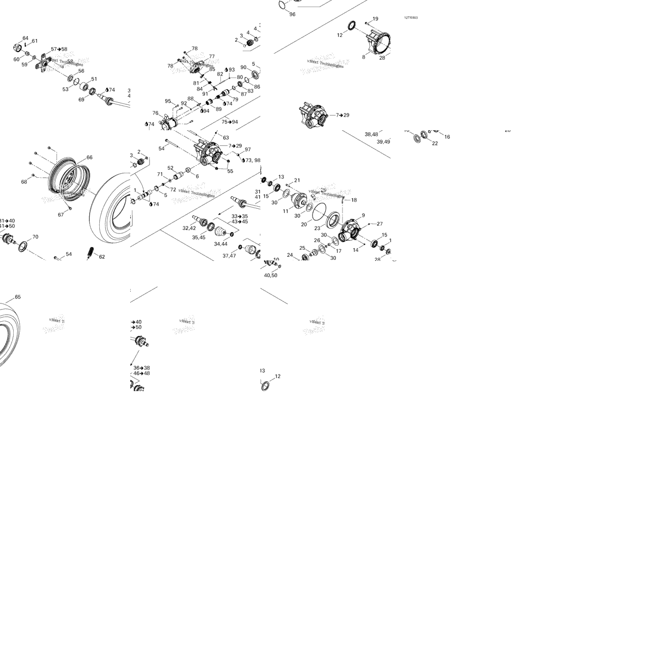 Drive System, Front