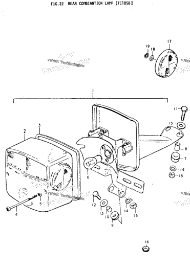 Rear Combination Lamp (Tc1858)