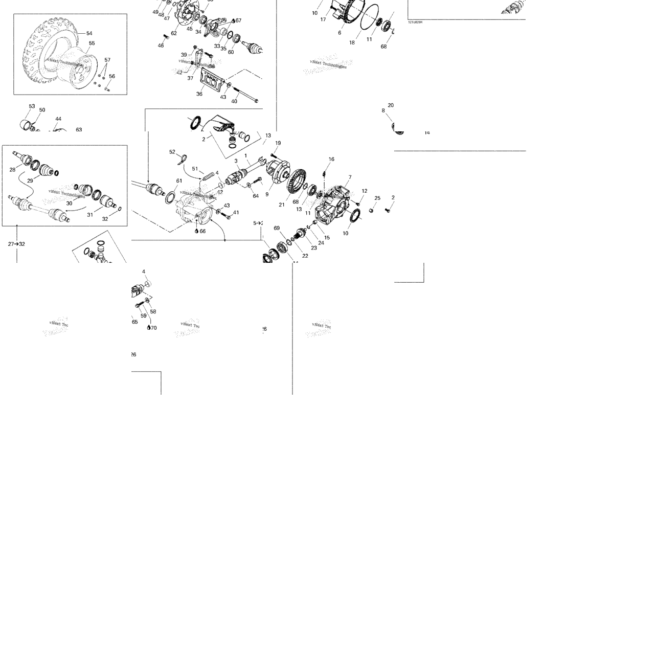 Drive System, Front