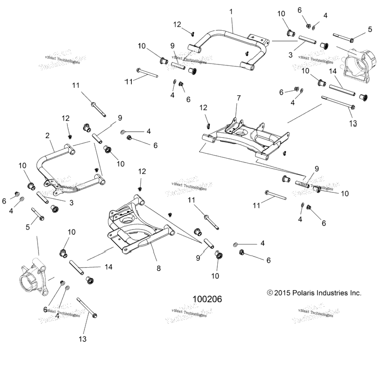 Suspension, Rear Control Arms