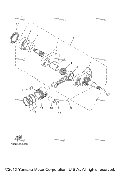 Crankshaft Piston