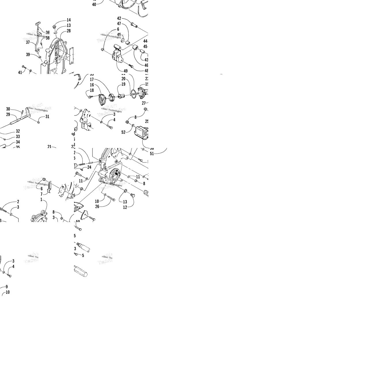 Dropcase And Chain Tension Assembly (Esr)