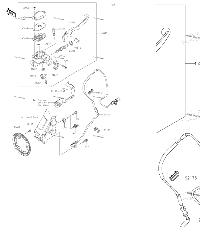 Front Master Cylinder