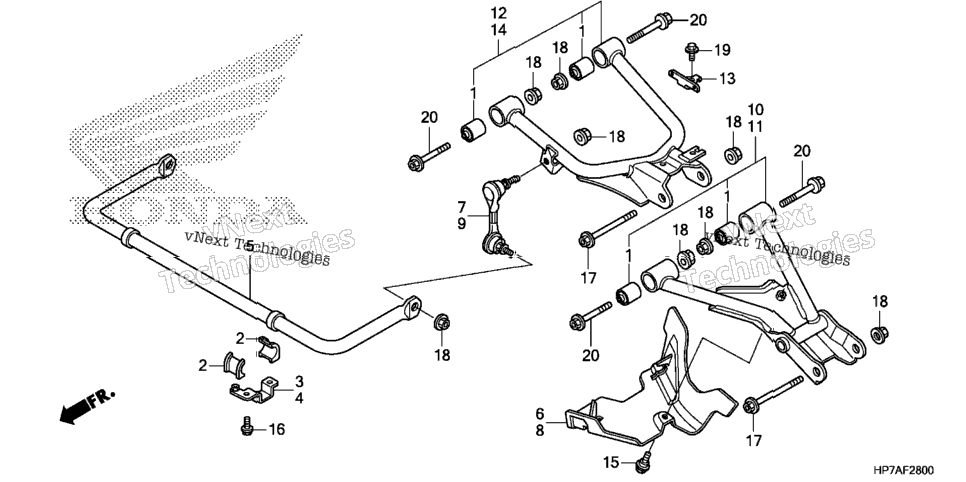 Rear Arm