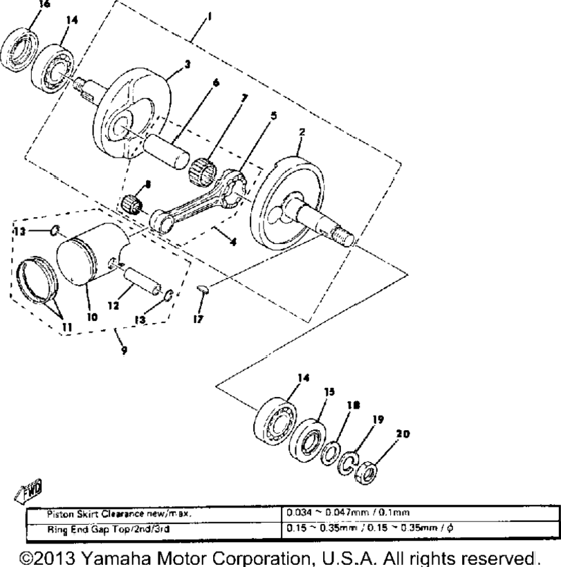Crank-Piston