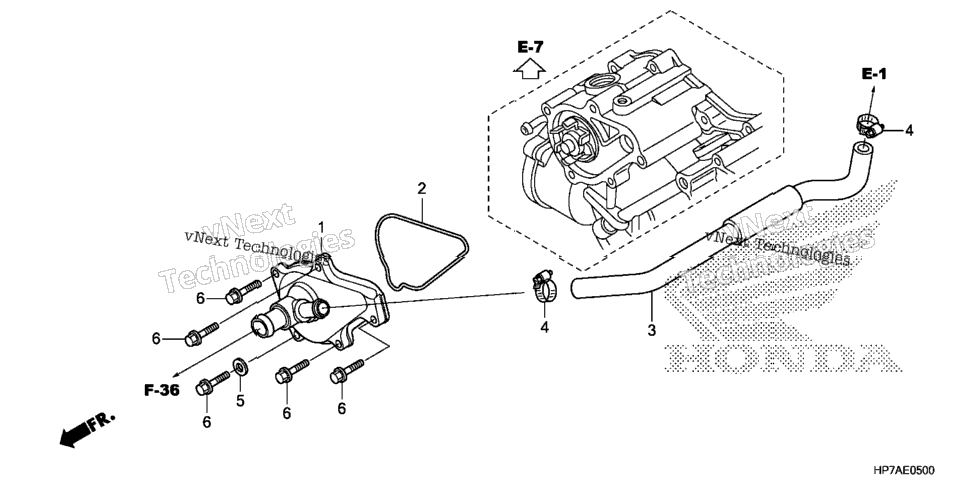Water Pump Cover