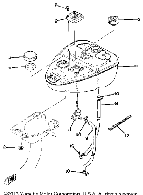 Fuel Tank-Oil Tank