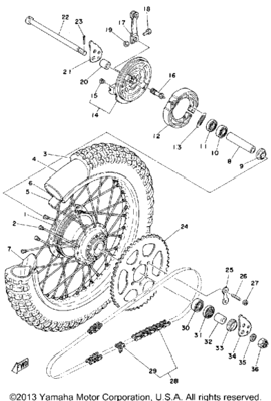 Rear Wheel