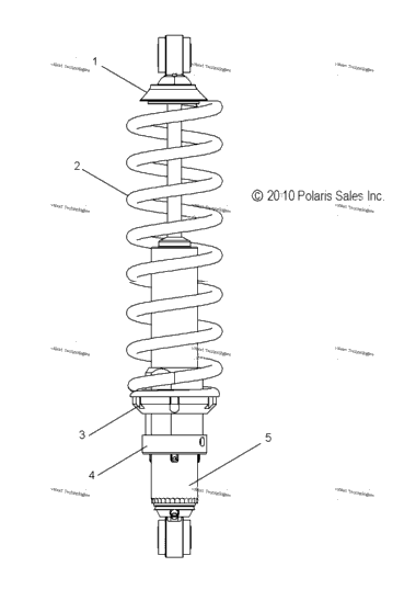 Suspension, Shock, Rear