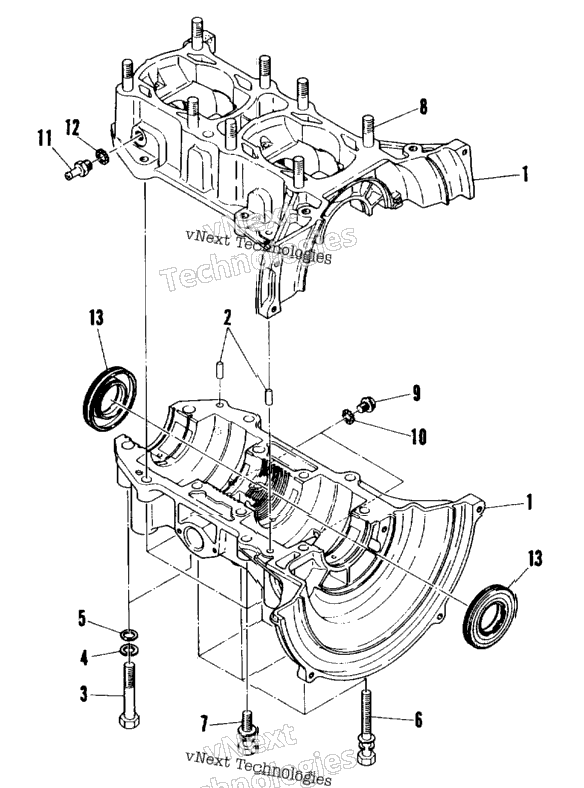 Crankcase (4910941094028A)