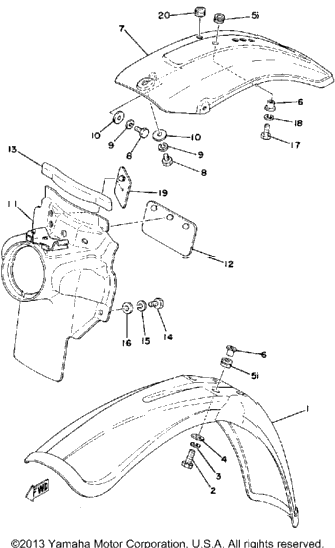 Front Fender-Rear Fender