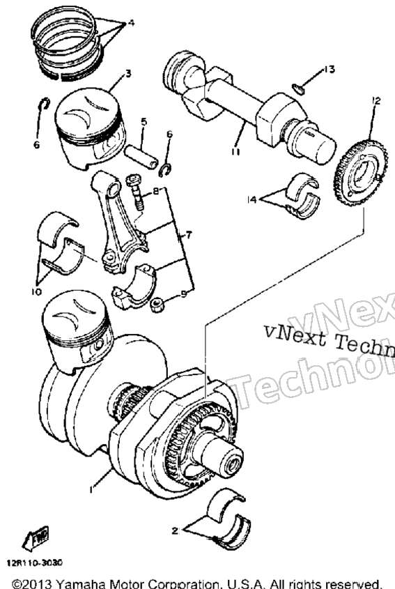 Crankshaft Piston