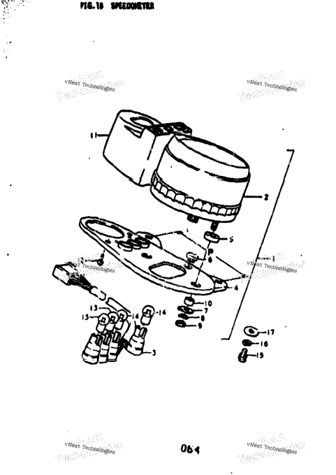 Speedometer (Made By Nippon Seiki)