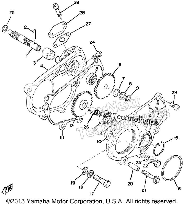 Pump Drive Gear