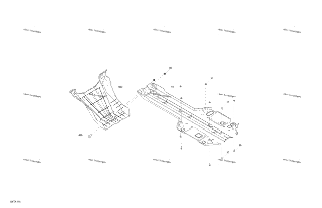 Body - Skid Plate - Std