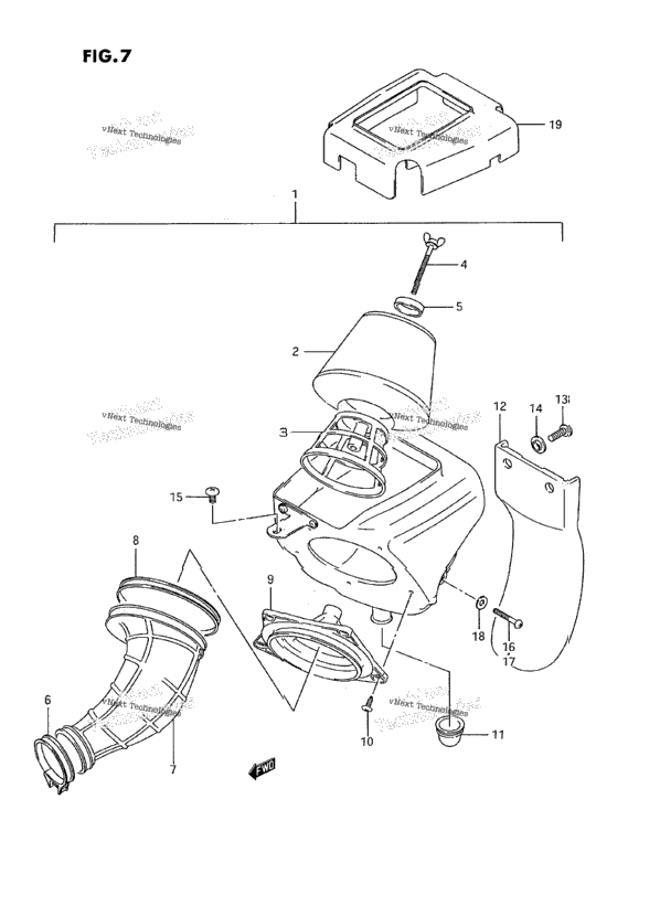 Air Cleaner (Model H/J/K/L/M/N/P/R/S)