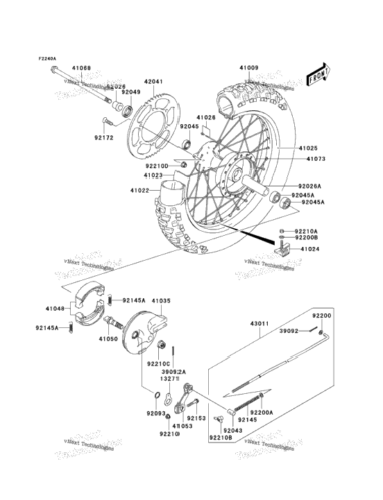 Rear Hub (B3)