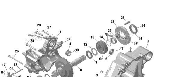 Rotax - Gear Box 1 - 420685397